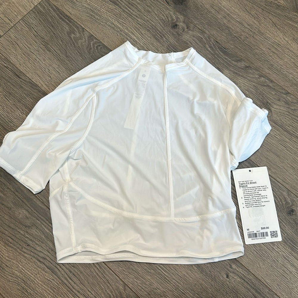 Lululemon NWT Tight-Fit Short Sleeve